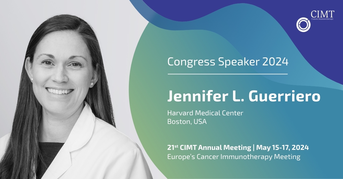 Hear about the complexities of tumor associated #macrophages and the key to effective targeting for anti-cancer therapy from @JennGuerriero @BrighamWomens at the 21stCIMT Annual Meeting, May 15-17. meeting.cimt.eu