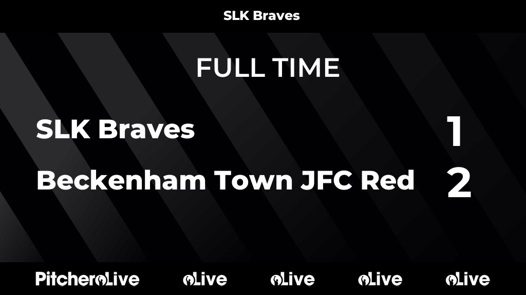 FULL TIME: SLK Braves 1 - 2 Beckenham Town JFC Red
#SLKBEC #Pitchero
southlondonkings.com/teams/193714/m…