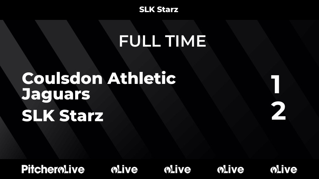 FULL TIME: Coulsdon Athletic Jaguars 1 - 2 SLK Starz
#COUSLK #Pitchero
southlondonkings.com/teams/222902/m…