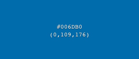 llondo's tweet photo. So actual Honolulu Blue according to the people who make these decisions is color hex #006db0.
The @Lions use a different color - #0076b6 - which is closest to "Biloxi Blue."
¯\_(ツ)_/¯ https://t.co/F7COKSwmv0