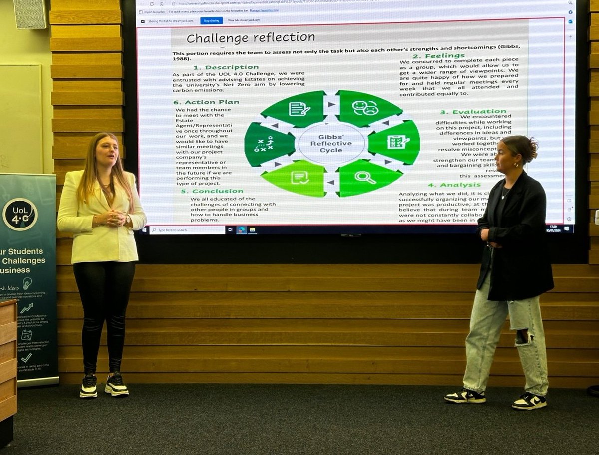 UoL Experiential Learning Lab & UoL4.0 Challenge (@uolchallenge) on Twitter photo Our first Presentation from team B3 on University of Lincoln Estates by Karolina Maksymova, focusing on sustainability through electric bike rental.
<a href="/UoLBusiness/">Lincoln International Business School</a> <a href="/BusinessLincs/">Business Lincolnshire</a>
#DigitalChallenge #ChallengeSolutions Our first Presentation from team B3 on University of Lincoln Estates by Karolina Maksymova, focusing on sustainability through electric bike rental.
<a href="/UoLBusiness/">Lincoln International Business School</a> <a href="/BusinessLincs/">Business Lincolnshire</a>
#DigitalChallenge #ChallengeSolutions