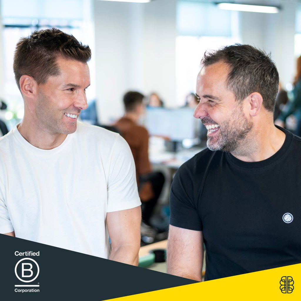 nobraineragency's tweet photo. Celebrating the fact we're officially B Corp Certified ♻️

Hear from our Director, Lee, about what this means to us as an agency in the article below 👇

https://t.co/sYCcxNAFkq https://t.co/5byY4rgMjb