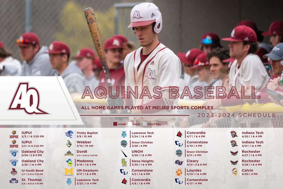 Aquinas Baseball tweet media