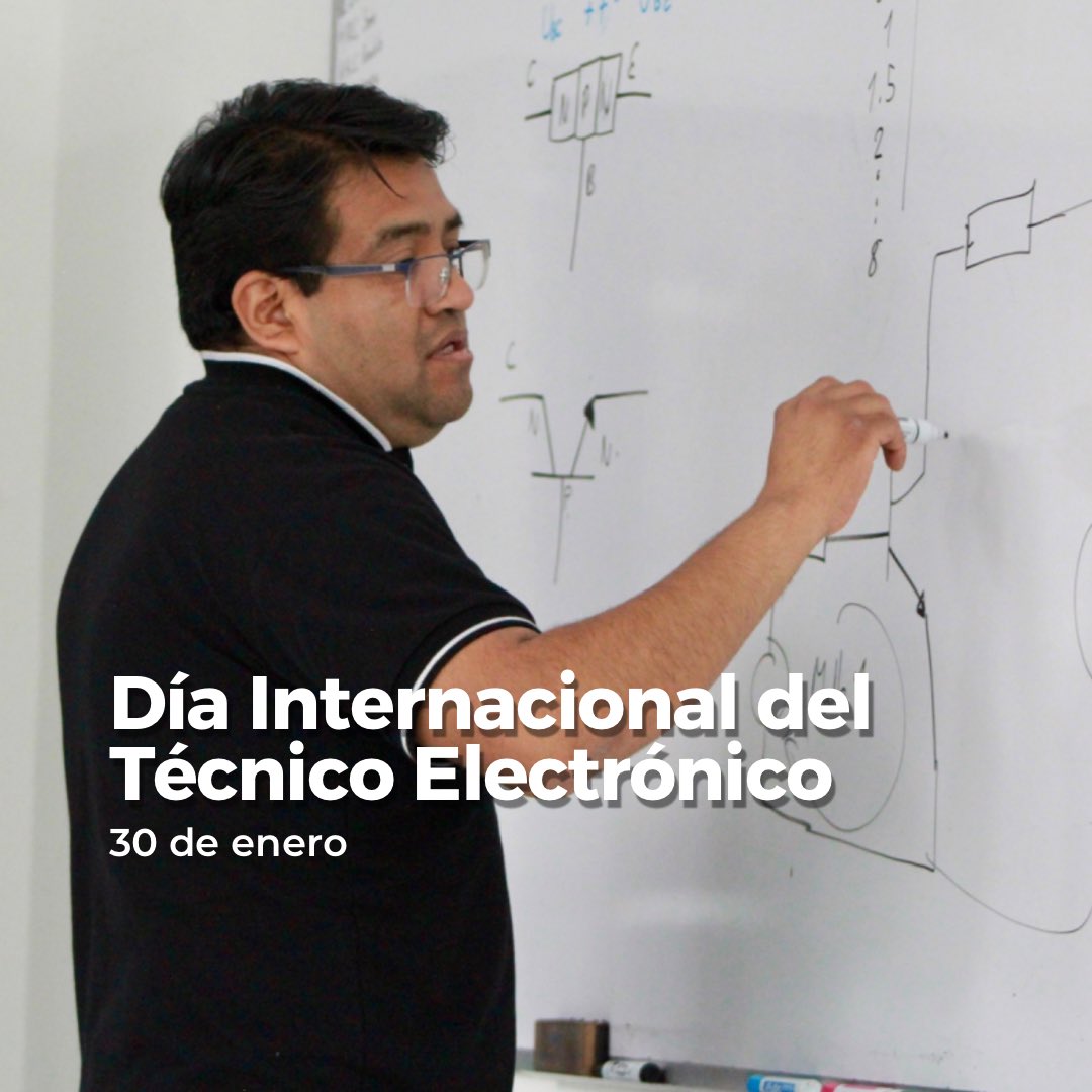 CERHANOFICIAL's tweet image. ¡Feliz Día Internacional del Técnico Electrónico! 🎉

En honor a esos genios de la electrónica que conectan nuestro mundo con innovación y habilidad. Gracias por iluminar nuestro camino con tu destreza.

#soycerhan #utp #capacitaresprogresar #técnico #electrónico #especialistas