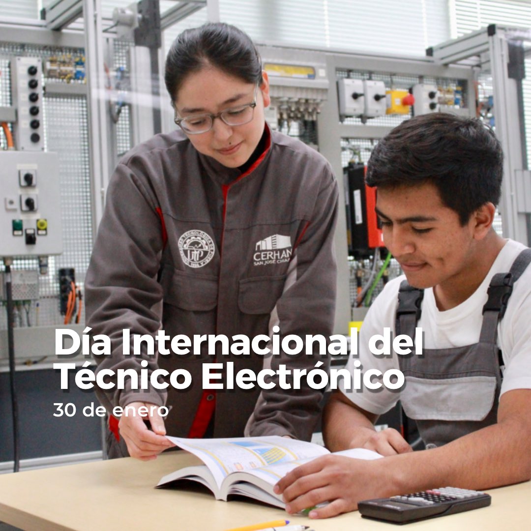 CERHANOFICIAL's tweet image. ¡Feliz Día Internacional del Técnico Electrónico! 🎉

En honor a esos genios de la electrónica que conectan nuestro mundo con innovación y habilidad. Gracias por iluminar nuestro camino con tu destreza.

#soycerhan #utp #capacitaresprogresar #técnico #electrónico #especialistas