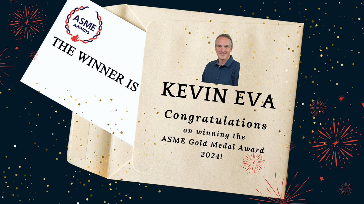📢🏆Congratulations to Kevin Eva, ASME Gold Medal Award Winner for 2024! Come and see him at #ASME2024 as one of our keynote speakers 👏🤩asme.org.uk/awards/ #MedEd @mistapage @Megan_EL_Brown @ChairASME @gabs_finn @MedEd_Journal @ubcMedCHES