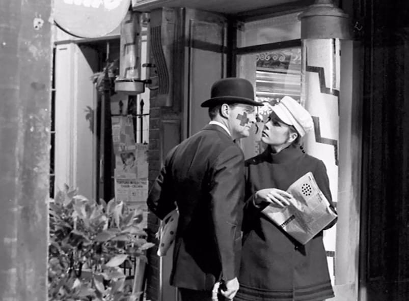 TimeLordDrew61's tweet photo. More Production shots from Escape in Time. The Avengers. #TheAvengers #JohnSteed #PatrickMacNee #DianaRigg #EmmaPeel #EscapeInTime #Series5 https://t.co/pAs3nNBzHf