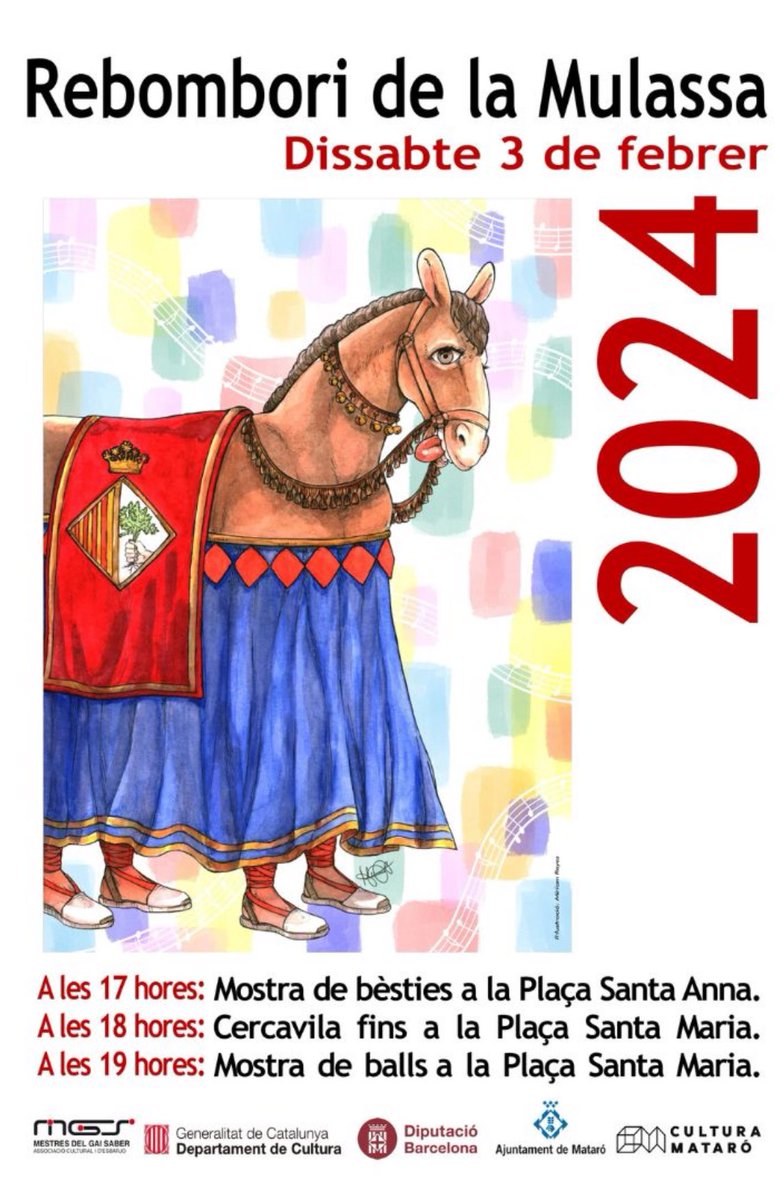 Ens hem llevat nostàlgics, recordant aquells assajos intensos abans de la Festa Major... però hi posarem remei‼️👀

El dissabte 3 de febrer a la tarda actuarem al Rebombori de la @mulassamataro, a Mataró! 

Som-hi! ❤️💙

#sompanderos