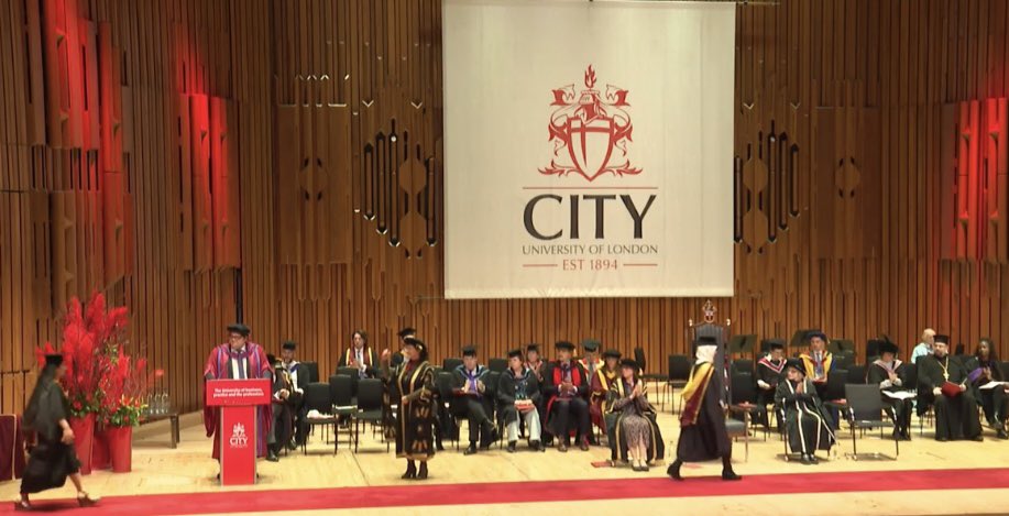 mike_rat's tweet photo. It’s the end of winter graduation, so the gowns have to be returned. It’s been wonderful to the join in the celebrations of so many graduates, their families and friends. #citygrad https://t.co/bWXolA5Lf1