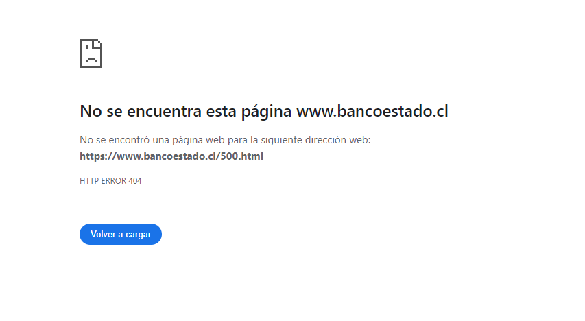 ms_pantaloon's tweet photo. @BancoEstado  no funciona el acceso en la web a cuentas empresas, despues d eponer las credenciales sale esto. https://t.co/vLEb2umPTk