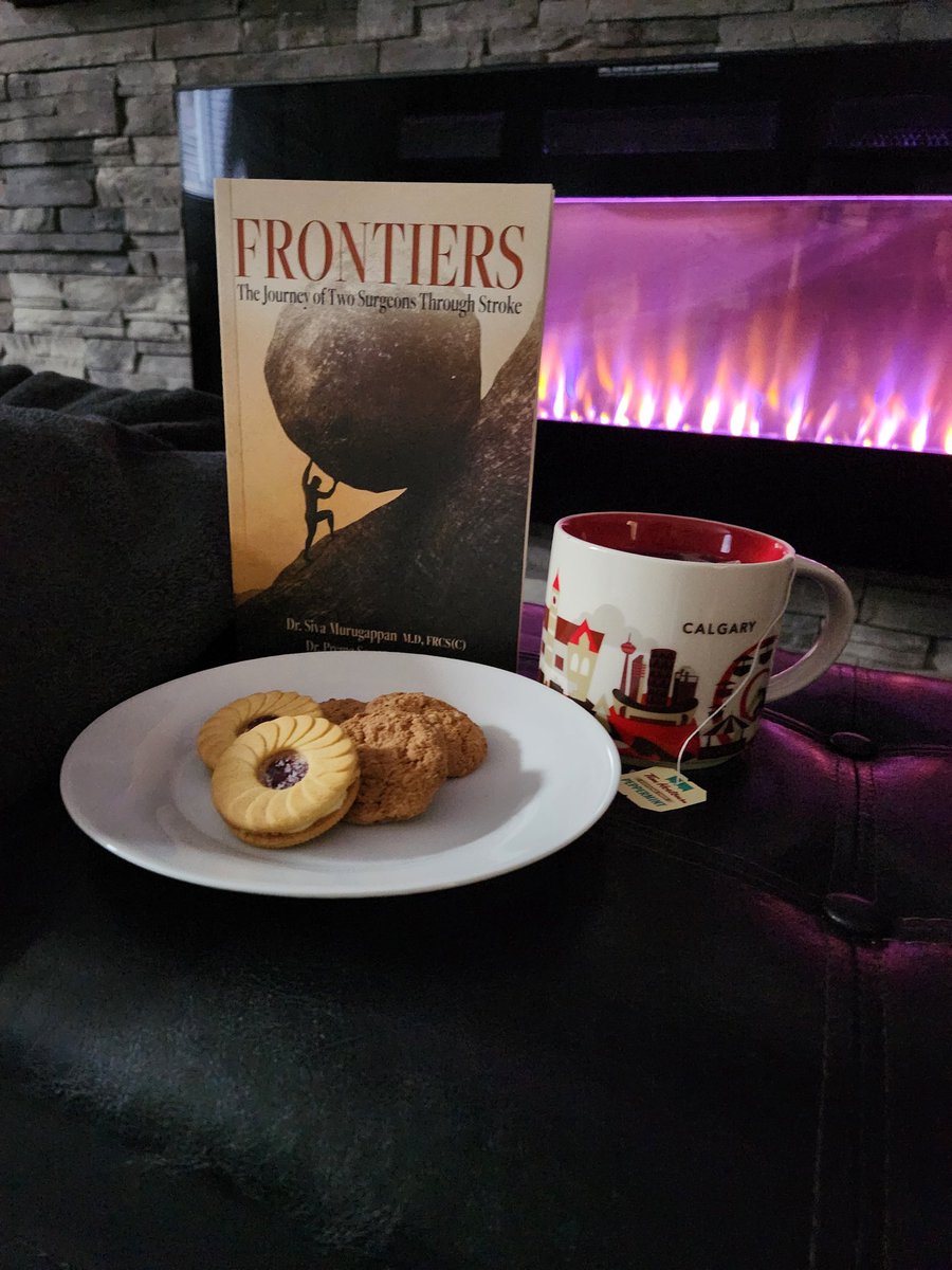 FrontierStroke's tweet photo. Frontiers book, warm tea, and snack = the recipe for a cozy day.
#cozyday #books #strokejourney #tea #coziedupwithabook #Stroke #strokebook https://t.co/D70isGFcOZ