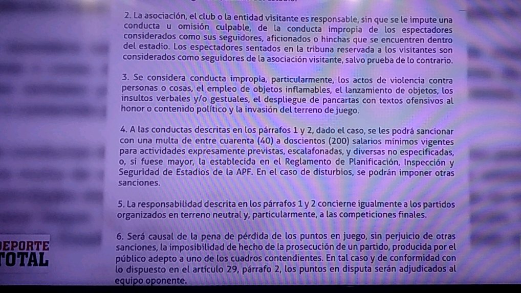 RDRDL79's tweet photo. @Danymacica Puede ser causal de pérdida de puntos,  cabe aclarar esa situación... https://t.co/AbfQQuLmOg
