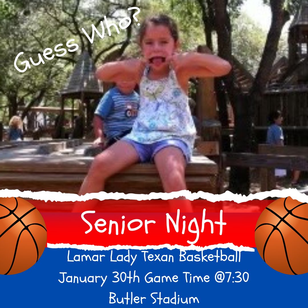 lamartexansgbb's tweet photo. It’s game day and it is Senior Night! 

We salute our seniors! 

Guess who….

Class of 2024 💙❤️ https://t.co/G29ytU0Tui