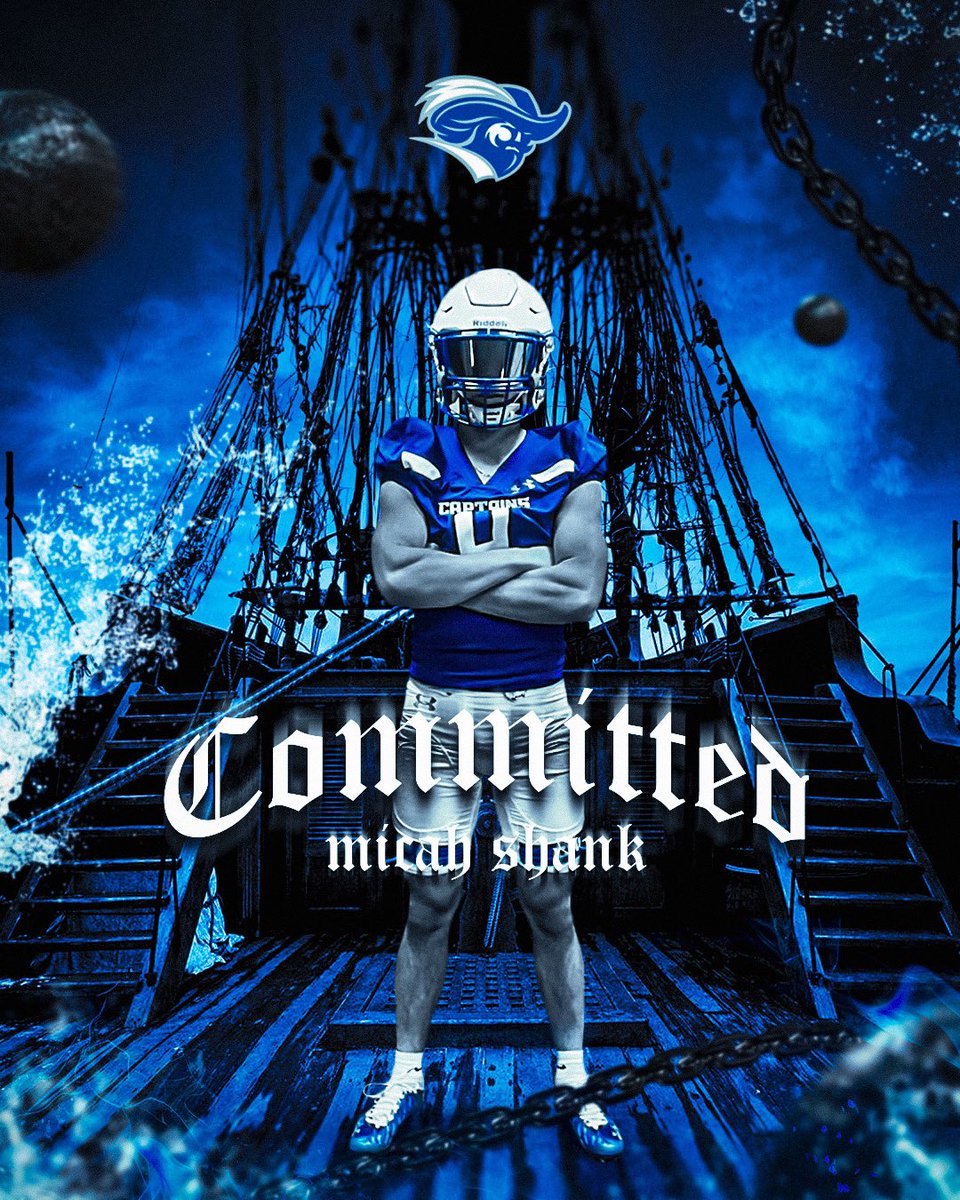micahshank4's tweet photo. Excited to announce my commitment to Christopher Newport University! Go Captains‼️ @cnu_football @coachpcrowley @coachatsmith @CoachSmitty25 @taknightsfball https://t.co/44cnkxQBeh