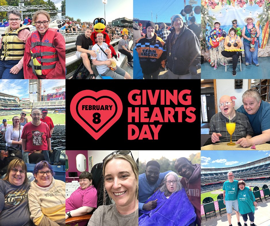 Giving Hearts Day is less than TWO weeks away!

"It is so rewarding to help make the people we support smile, having them trust you, and build that relationship with them.- Karee, DSP

app.givingheartsday.org/#/charity/1160

#buildingindependence #enhancinglives #givingheartsday
