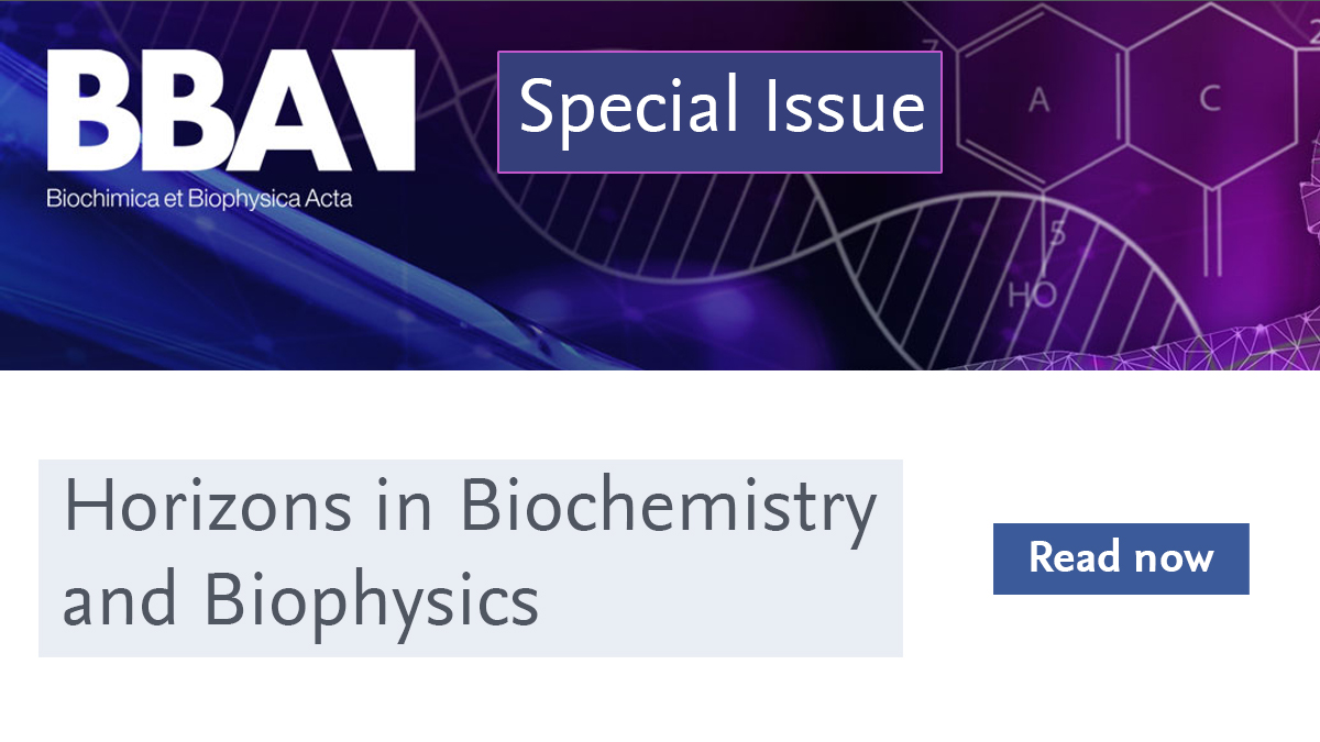 Special Issue: Horizons in Biochemistry and Biophysics spkl.io/60194Q21Z In recognition of Professor Uli Brandt’s contributions to BBA including short perspective papers that give readers an overview of some of the developments in #biochemistry and #biophysics.