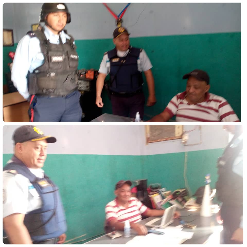 Polilaraoficial's tweet photo. #30Ene Servidores Públicos adscrito al CCP-Jiménez, realizar recorrido en el Grupo Escolar Mateo Liscano Torres, de la parroquia: Juan Bautista Rodríguez, brindado así paz y tranquilidad.   #7TFórmulaVictoriosa #MemoriaYCuentaAlPuebloDeLara https://t.co/5BEYgoUYUN