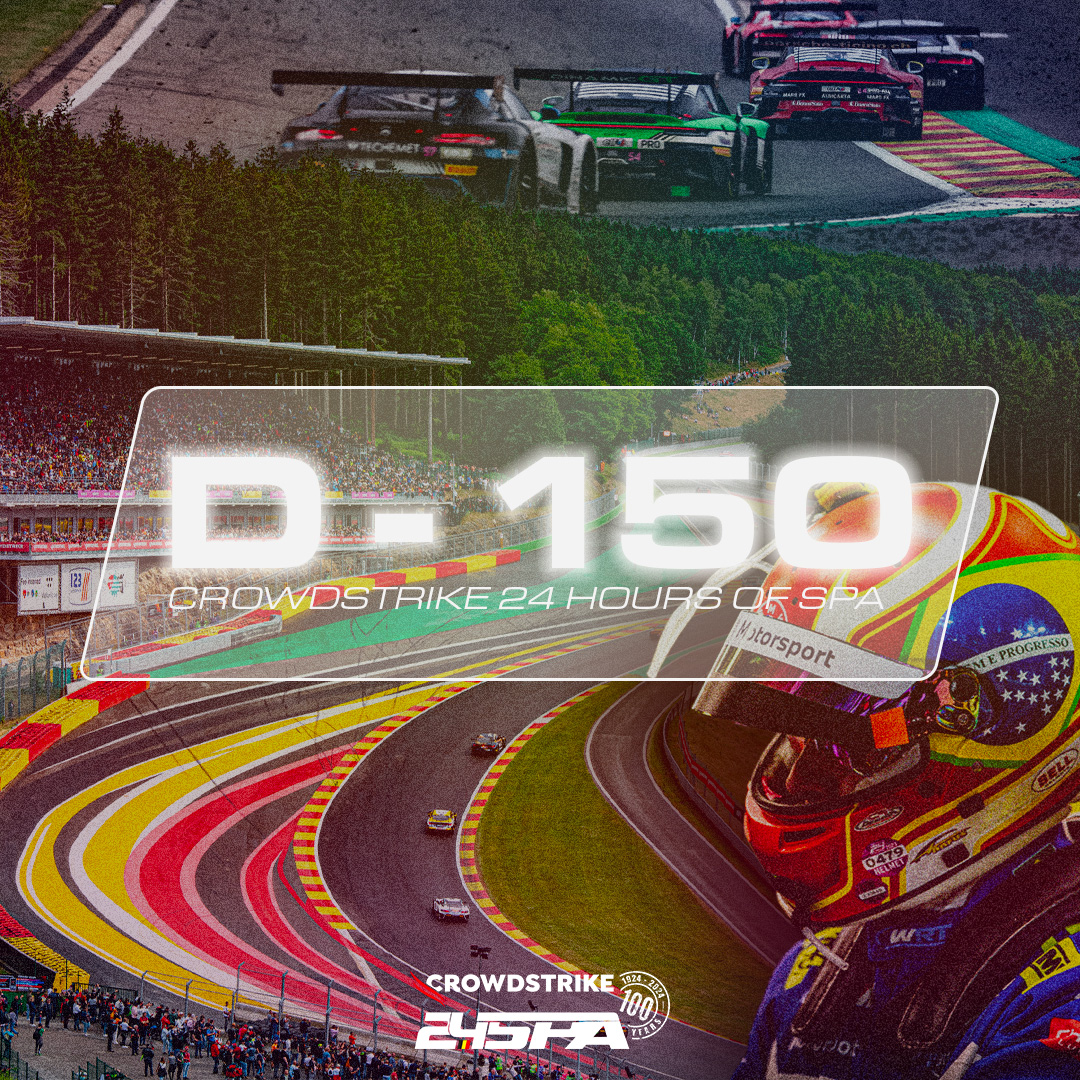 Summer can't come soon enough ⏳ 26-30 June 🗓️ Tickets crowdstrike24hoursofspa.com/tickets 🎟️ #Spa24h 💯