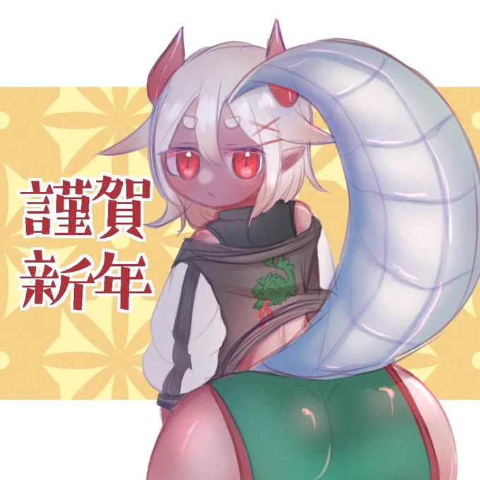 #今月描いたイラストを晒そう もふもふ多め? 