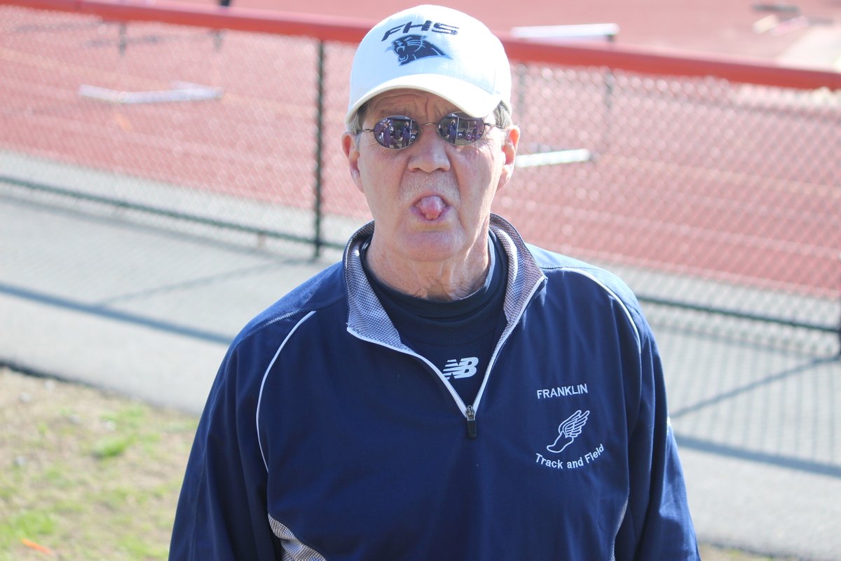 FranklinHSXC's tweet photo. Coach Geysen: The Franklin T&amp;F program will never be the same without you. Thanks for inspiring so many athletes (and coaches) to be the best they could be and keeping us grounded. 

You always made practices/meets fun and exciting during your time as our coach. https://t.co/7H24dmFyRl