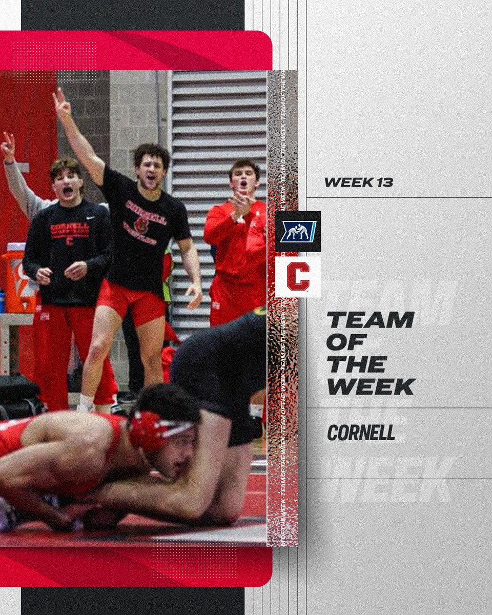 NCAA Team of the Week #NCAAWrestling x @BigRedWrestling