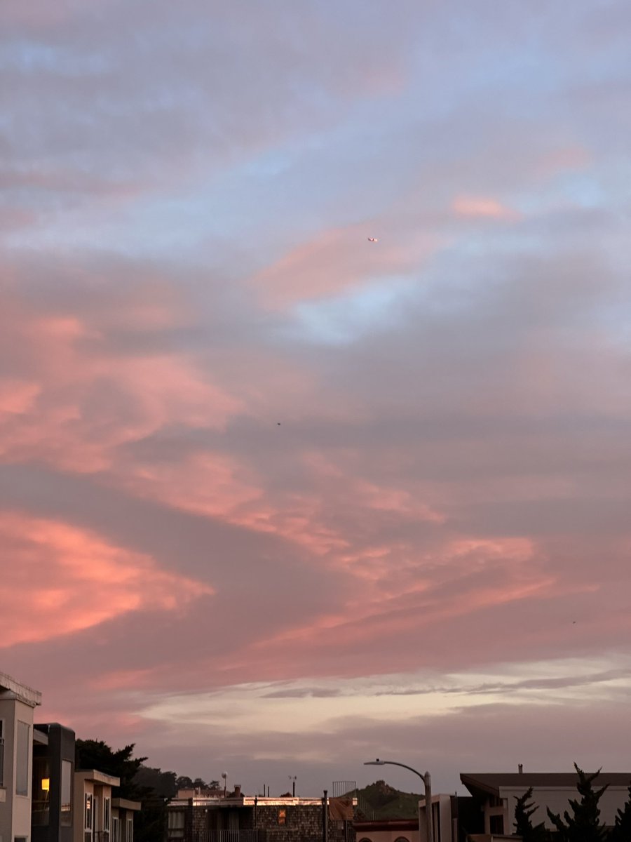 dameofnone's tweet photo. Sunrise today felt out of this world. I could almost see a city in the sky 🩷 https://t.co/mGIoOigrMj