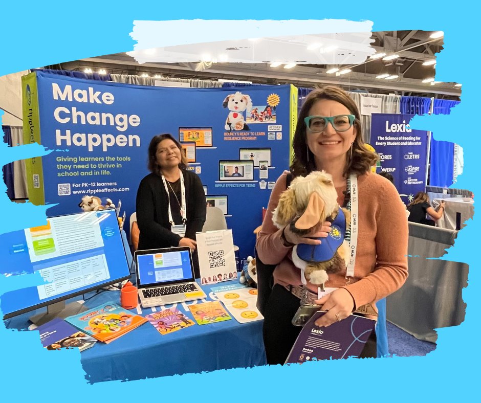 #TASA2024 day 2! Stop by Ripple Effects’ booth #653 for a chance to win a Self-Care basket featuring a Breathing Bouncy Service Dog! Plus, don’t miss hourly giveaways of mini-Bouncy Plushies.