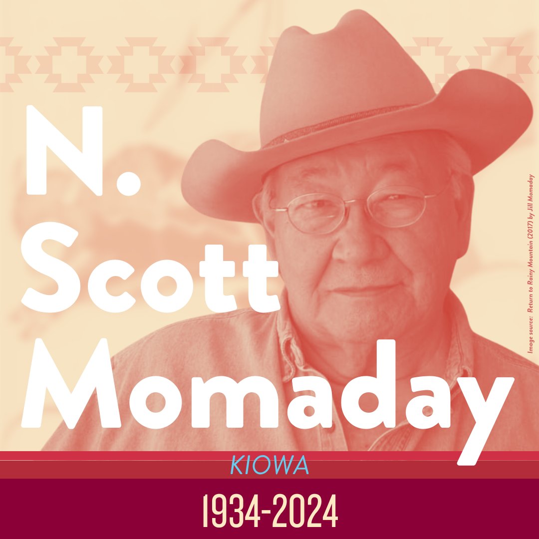 With heavy hearts we bid farewell to N. Scott Momaday (Kiowa), who was the first Native American writer to be awarded the Pulitzer Prize.
Rest in Power, N. Scott Momaday. May your literary light illuminate the path for future storytellers and inspire many generations to come.