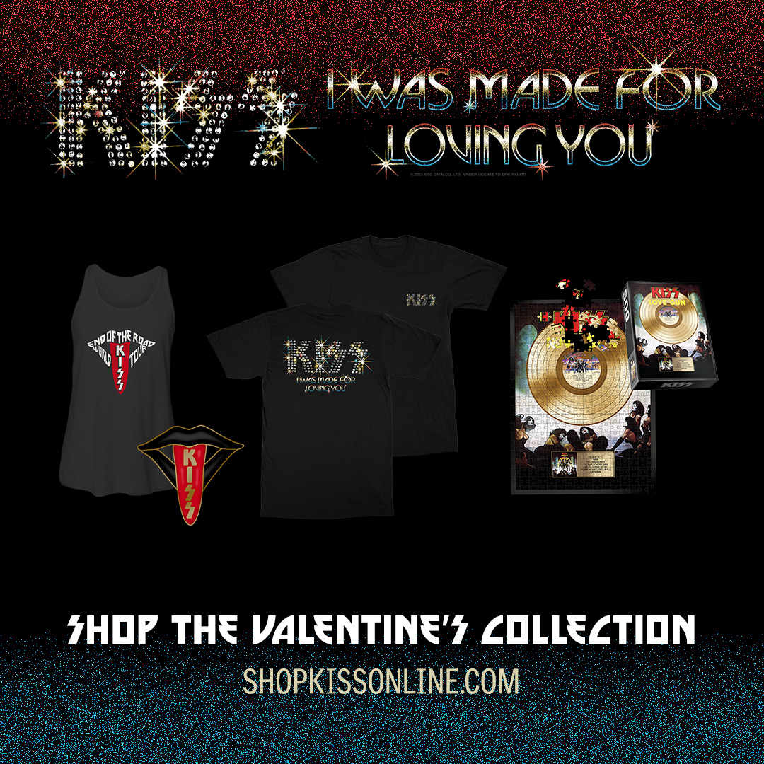 Calling Dr. Love… shop KISS merch for Valentine’s Day! kiss.lnk.to/VDAY
