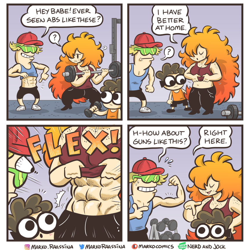 MarkoRaassina's tweet photo. Nerd and Jock 237 https://t.co/dtvGc3S9cD