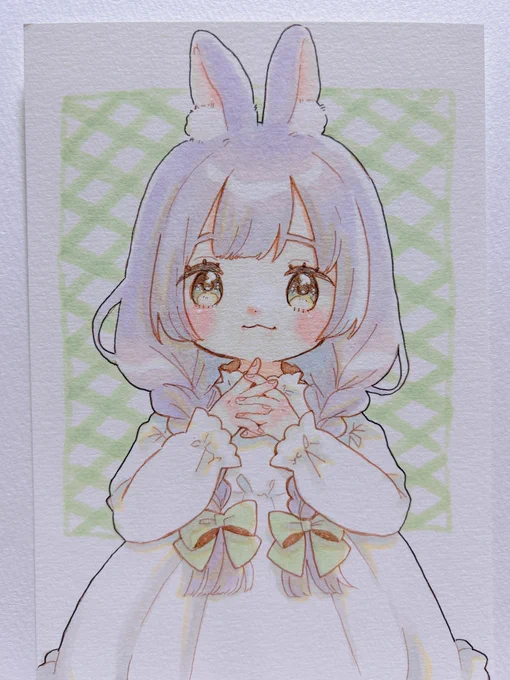 みつあみうさぎ 