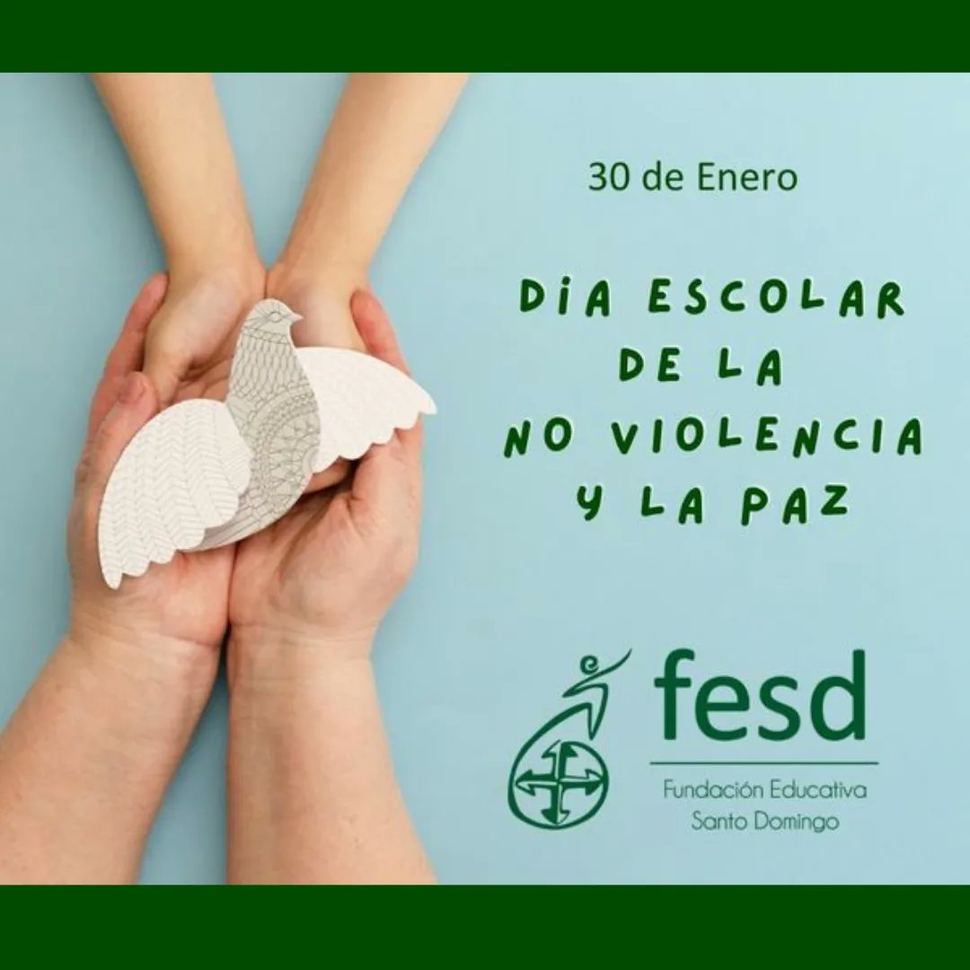 VirgendeAtocha's tweet photo. Este 30 de enero, en el aniversario de la muerte de Gandhi, hemos celebrado el Día Escolar de la No Violencia y la Paz. Las distintas etapas del cole nos hemos reunido para tomar conciencia de que "no hay un camino para la Paz. La Paz es el camino". #cvatochasemueve #somosfesd https://t.co/mkn6lFmkY7