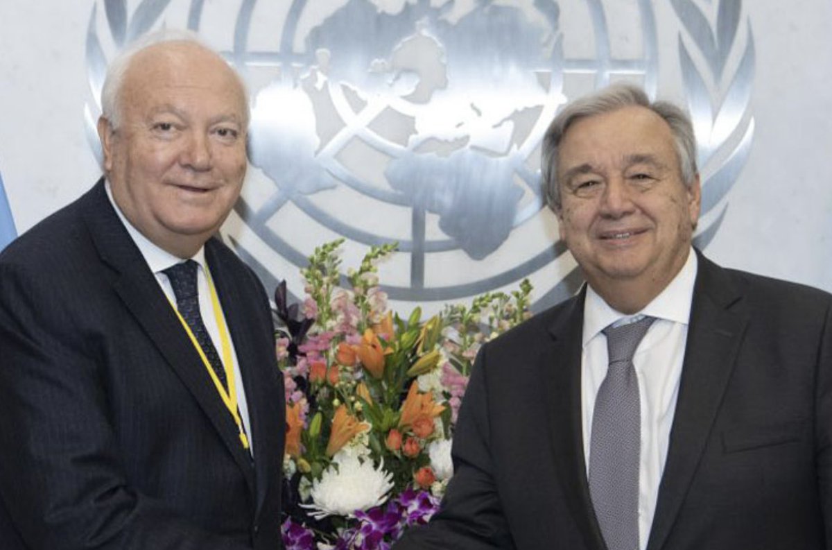 AmbJPCarteron's tweet photo. M. Miguel Ángel #Moratinos
Haut représentant des Nations unies pour l'Alliance des #civilisations nommé par M. Antonio #Guterrez, Secrétaire général des Nations Unies 🇺🇳
participera au Crans Montana Forum de juin 2024 à Bruxelles et s’y verra décerner le Prix de la Fondation 2024
@MiguelMoratinos @donkor @CransMontanaF