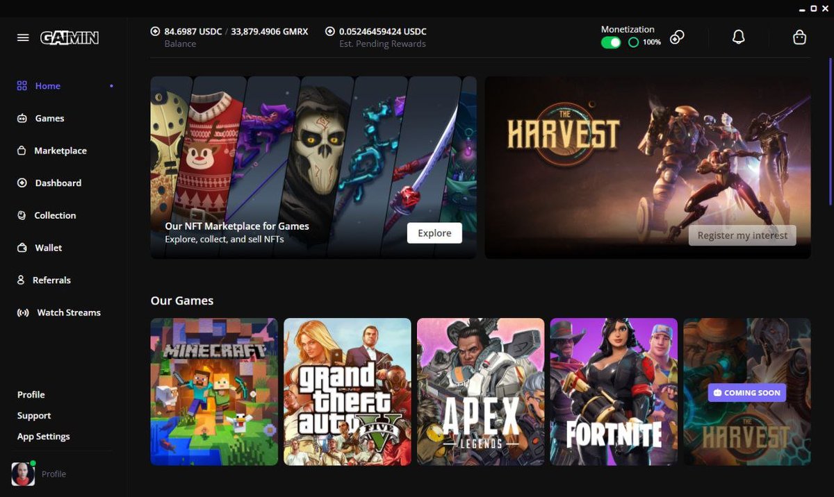 Are you ready to enter the new exciting world of Web3 gaming? Do you want to monetize your unused computational resources, own your in-game assets as NFTs, and play the most innovative Web3-enabled games? If yes, then you need to check out <a href="/GaiminIo/">GAIMIN</a> 

Gaimin is a Web3 gaming