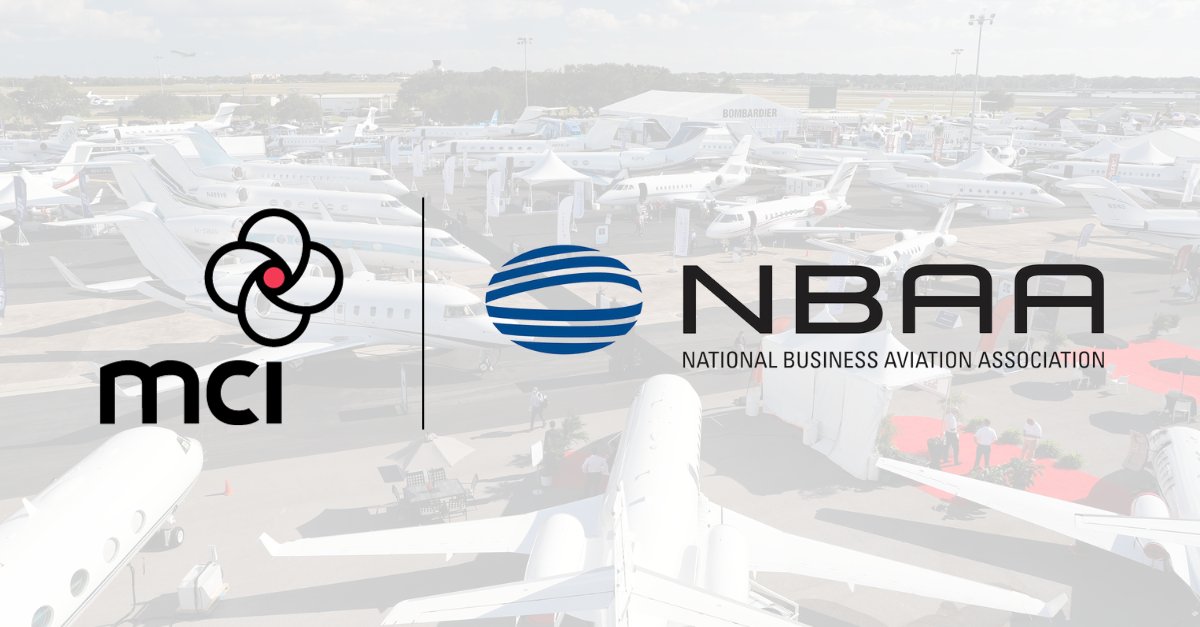 MCI USA’s convention division has partnered with the <a href="/NBAA/">NBAA</a>, providing registration and lead retrieval services for their world-class international events, including the 2024 NBAA Business Aviation Convention &amp; Exhibition (NBAA-BACE).

bit.ly/3HF2gIk