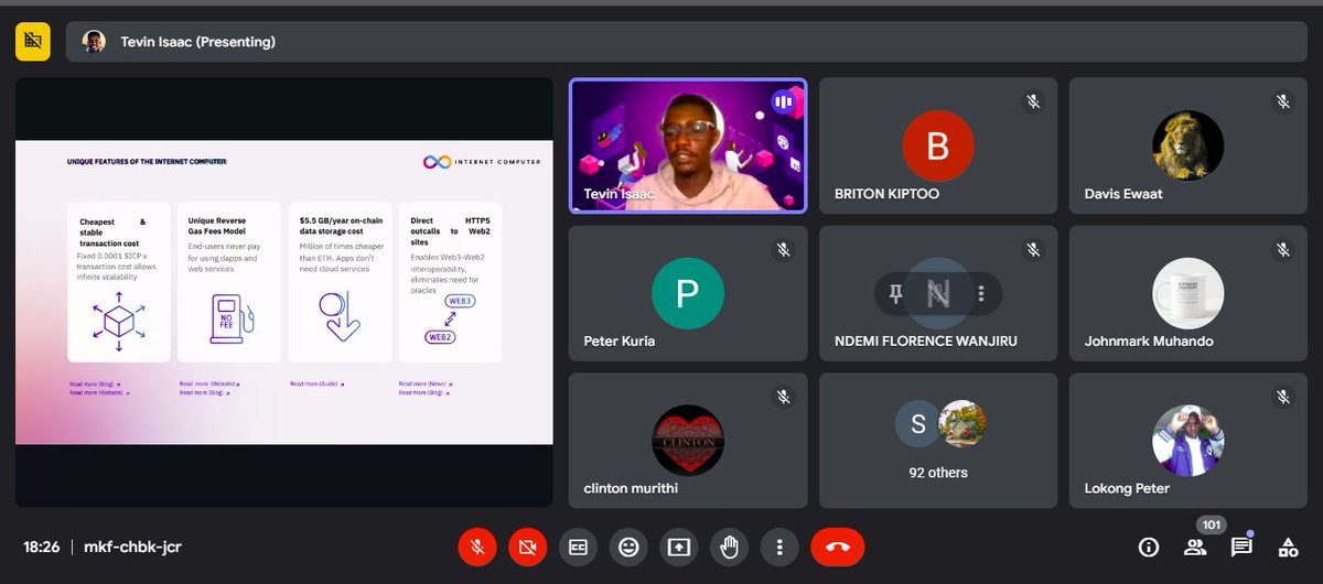 Inter- University Blockchain Hackathon officially started.
Proudly sponsored by;
@ICPKushites
<a href="/dfinity/">DFINITY Foundation</a> 
<a href="/TU_Kenya/">Technical University of Kenya</a> 

#interuniversitiesblockchainhackathon
#internetcomputer
#dfinity
#icpkushite