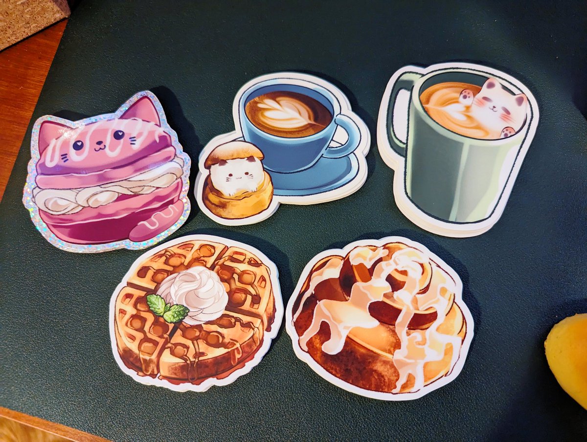 SleepyLoaf_'s tweet photo. SOMEONE BOUGHT MY BAKERY STICKERS ON ETSY 😭 YESSSSSSSSS💚💚💚

ONLY MY BG3 SELLS WELL AT THE MOMENT I AM SO HAPPY SOMEONE HONORED ME WITH A PURCHASE ! TWO STICKERS AT THAT! AAAAAA 💚💚💚💚💚💚

I hope everyone else is having a wonderful day :) https://t.co/f9r7zTEaSw