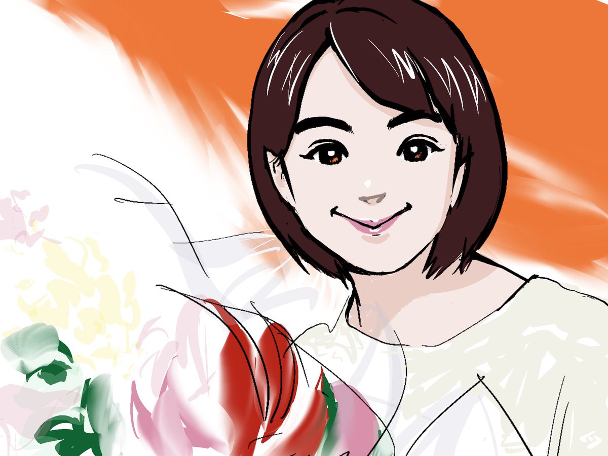 HakuM35's tweet photo. @honkakunomusi #カッパ口の能年ちゃん #のん絵
#GirlsLocks 最終回
#それを人は愛と呼ぶんだぜ
#イラスト #ファンアート https://t.co/CJMQZy4FKL