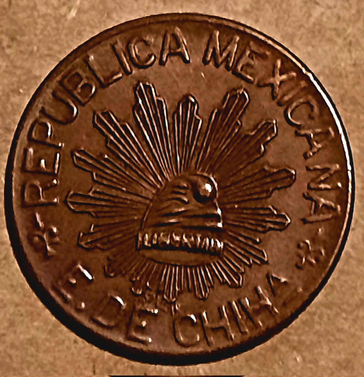 🇲🇽 1915 Mexico - Chihuahua 5 Centavos #coins #numismatics