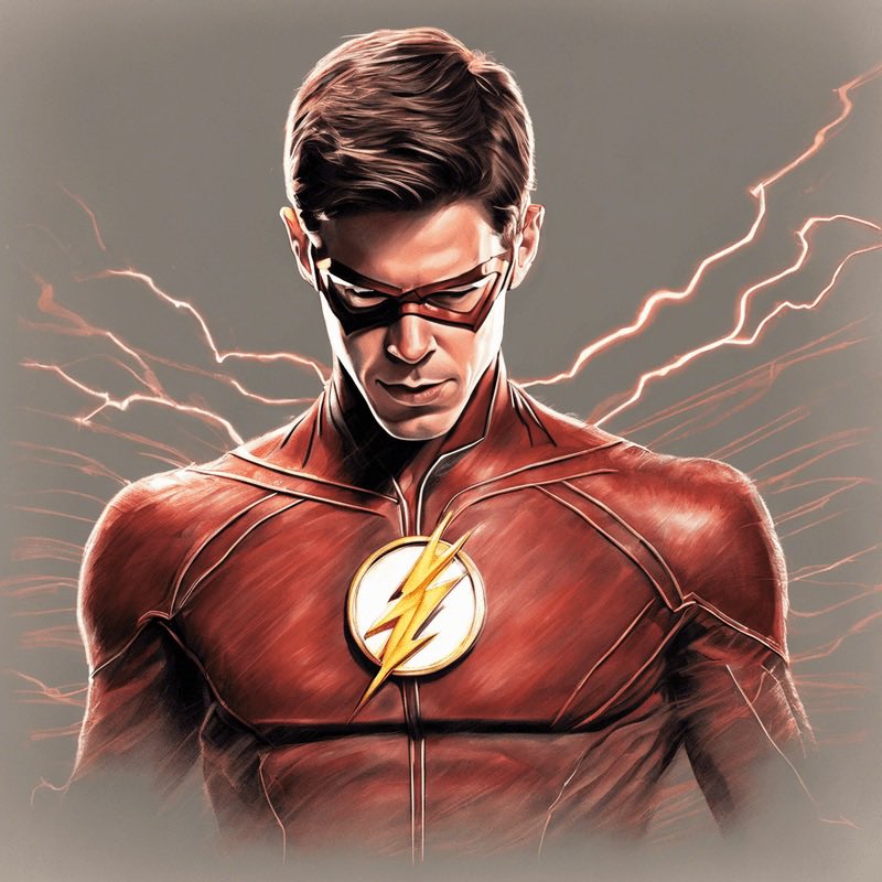 flashfacts4real's tweet photo. If Central City would’ve found out Barry was The Flash I would of liked him to wear a suit like this https://t.co/v0LPWCimgI