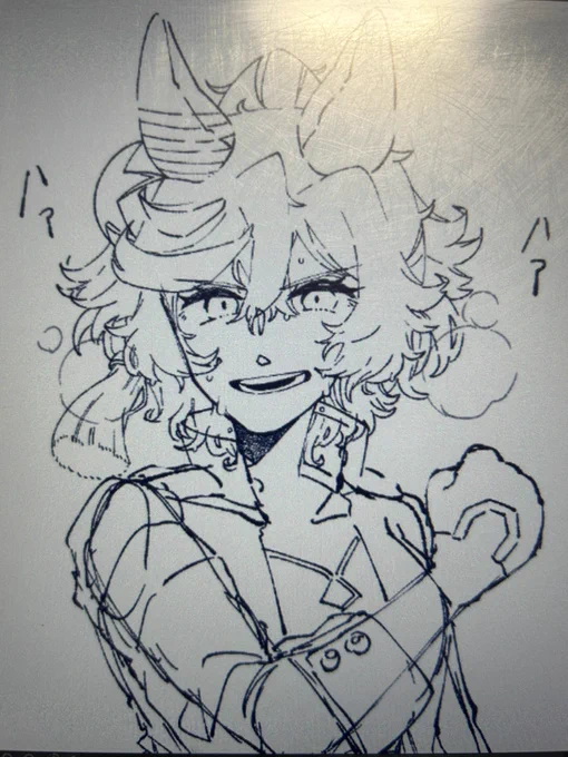 大体のラフは描けたので寝る!
おやすみ!みんなありがとう! 