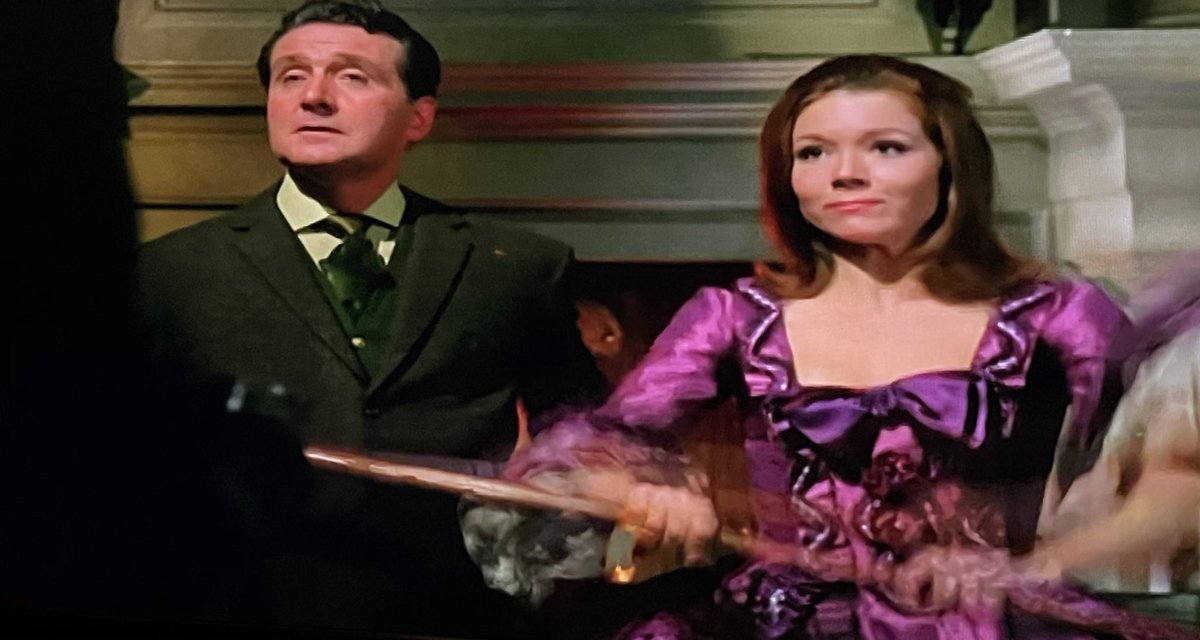 TimeLordDrew61's tweet photo. That’s how you deal with Diabolical Masterminds. Escape in Time . The Avengers. #TheAvengers #JohnSteed #PatrickMacNee #DianaRigg #EmmaPeel #EscapeInTime #Series5 https://t.co/2RuoUiBNiH