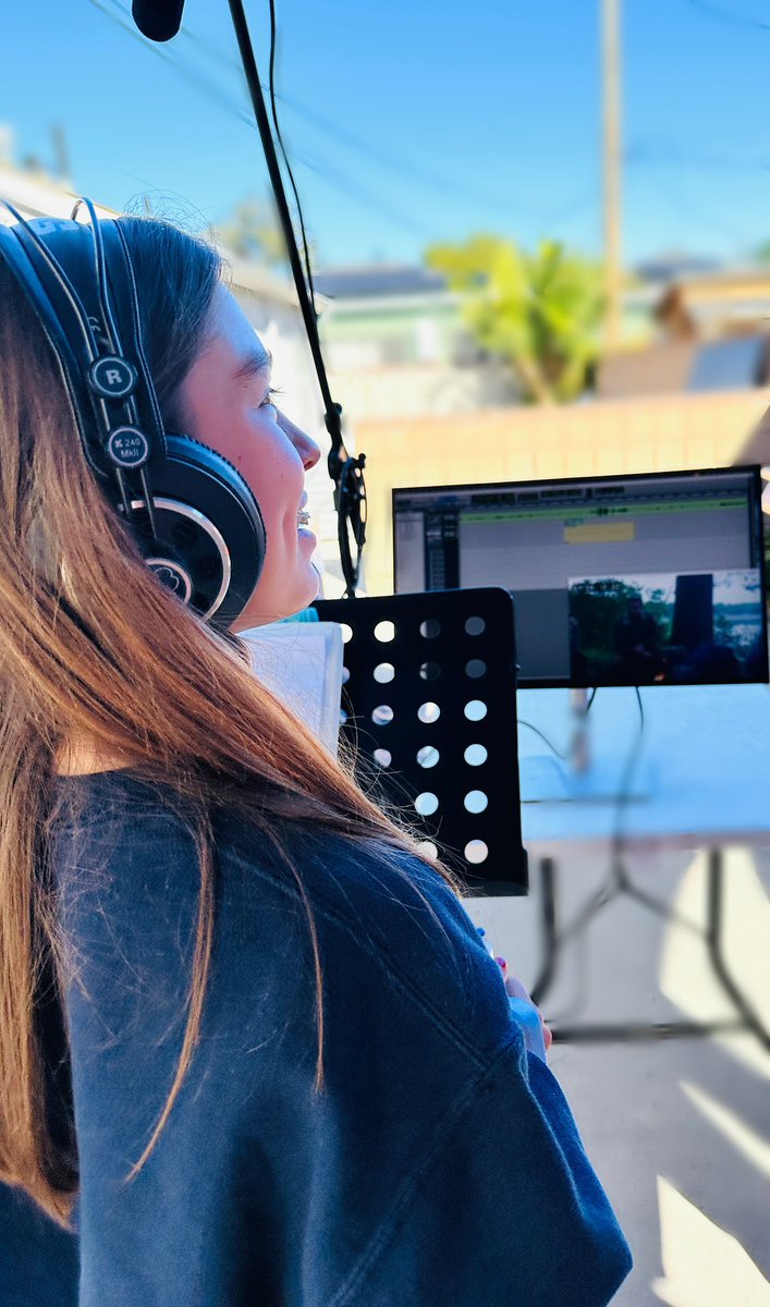 KaydenTokarski's tweet photo. Can’t tell from this clip, but I loved doing ADR 🎙️ for an upcoming thriller #movie that I can’t wait for you all to see. 🎥🙏 #movies #kaydentokarski #ENTERTAINMENT #actors #actress #bts #FilmTwitter #awardwinning #cast https://t.co/NvkL1QmMFM