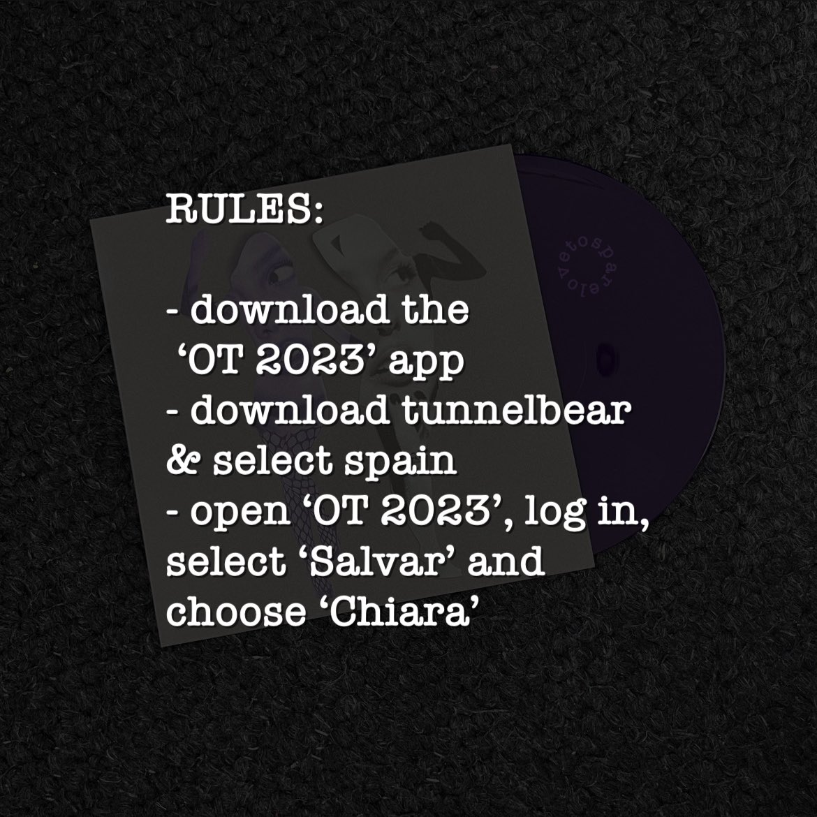 lovetospare's tweet photo. giving away an extra guts: the secret tracks vinyl!!!

- like rt &amp; follow me
- follow the rules below
- reply with proof

open worldwide, ends feb 5
good luck!! #KiVi30E https://t.co/LjUfPUcc21