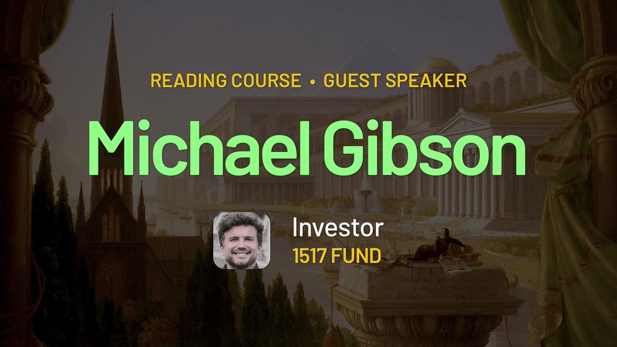 Refoundable (@refoundable) on Twitter photo Very excited to chat with <a href="/William_Blake/">Michael P Gibson</a> about stoicism, decline, and the philosophy of progress.
A few public seats are available. DM if interested.
Sat Feb 3, 10:45 AM–12 PM PT Very excited to chat with <a href="/William_Blake/">Michael P Gibson</a> about stoicism, decline, and the philosophy of progress.
A few public seats are available. DM if interested.
Sat Feb 3, 10:45 AM–12 PM PT