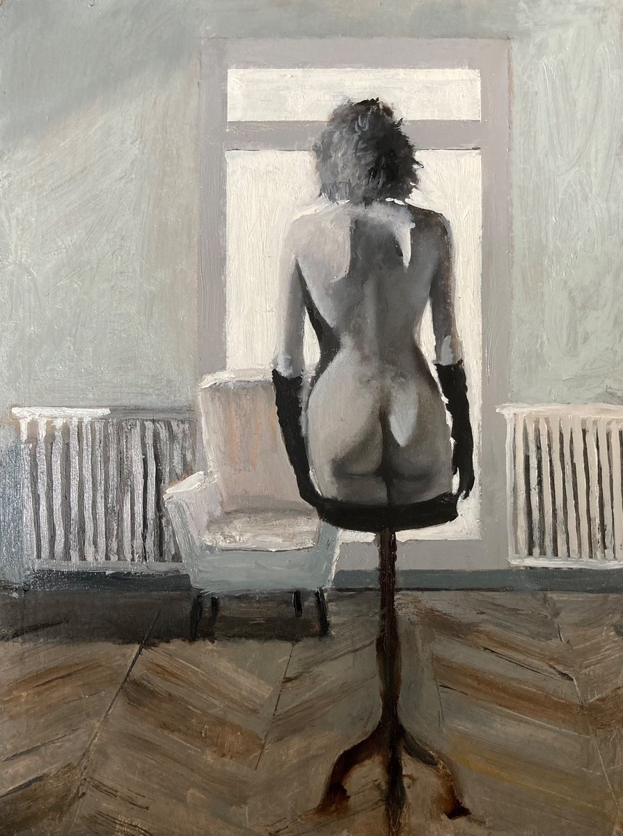stevestrodeart's tweet photo. Mannequin 8x6ins oil on board. Thanks for looking https://t.co/fNH0eZaED8 https://t.co/DC9KynF0XI