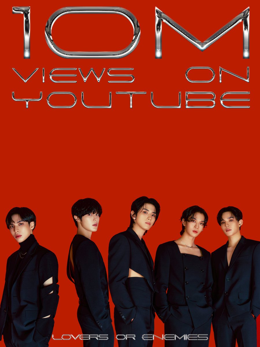 CIX_Official's tweet photo. CIX(씨아이엑스) - 'Lovers or Enemies' hits 10M views on YouTube!

▶️ https://t.co/49Hrv6pEMr

#CIX #씨아이엑스 #BX #승훈 #배진영 #용희 #현석 #0_or_1 #Lovers_or_Enemies https://t.co/KqmmODyOJ1