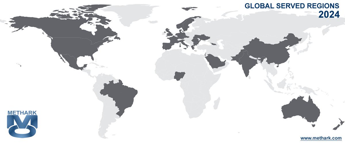 methark's tweet photo. Thrilled to announce the expanding global reach of Methark! 🌎✨
Our services now span across more regions than ever. Check out the 2024 served regions map! 
#MetharkGlobal #Expansion2024 #WorldwideService #Consultancy #BusinessSuccess https://t.co/X34fKBOtgW