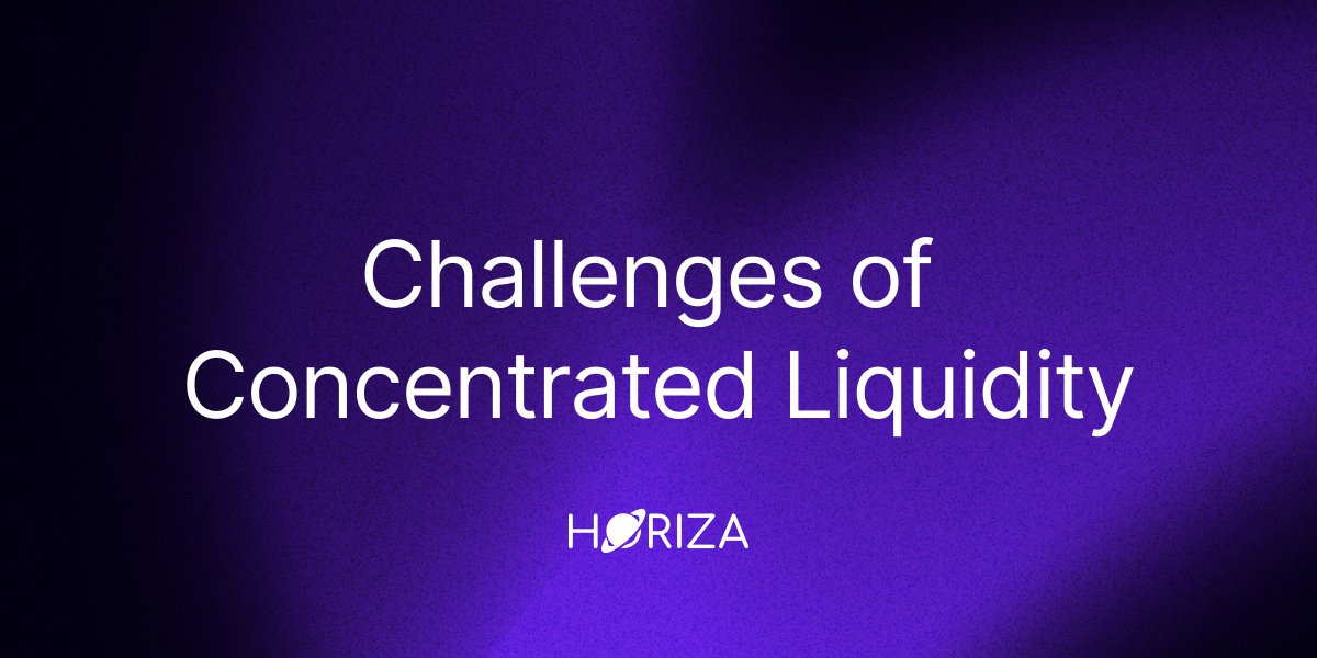 While concentrated liquidity solution greatly improved capital efficiency, it gave rise to a new issue, namely the challenges and complexities involved in providing and managing concentrated liquidity. 😥

Concentrated liquidity providers (CLPers) are in general exposed to higher