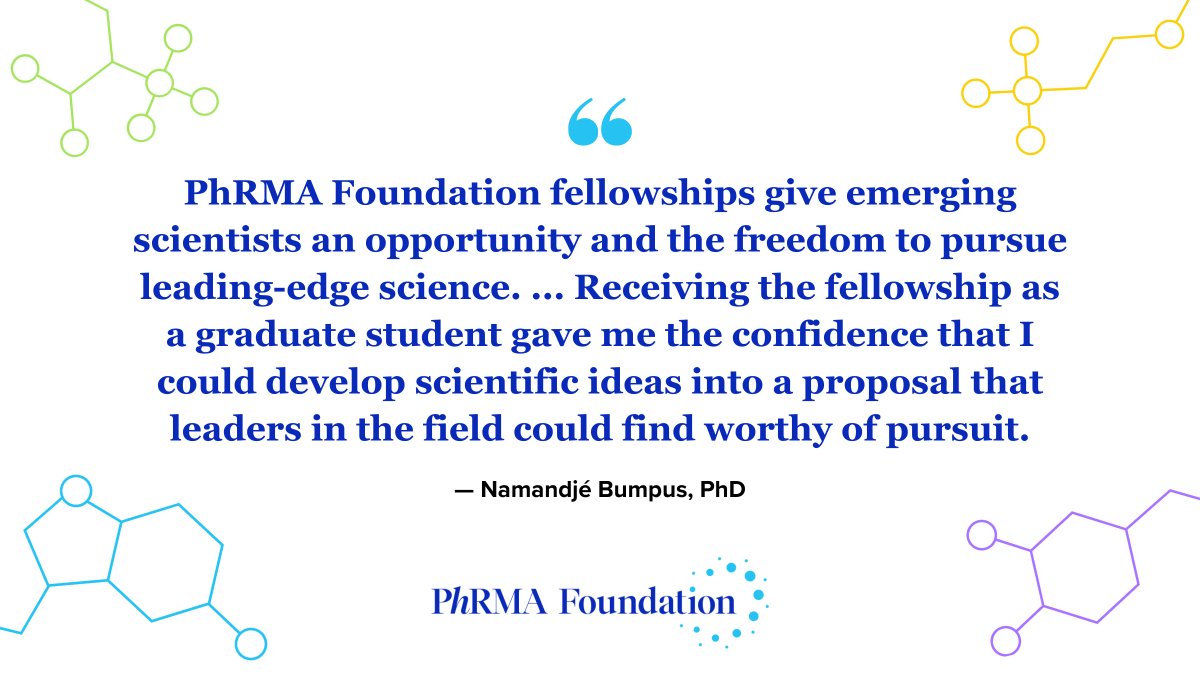 PhRMAfoundation's tweet photo. As @US_FDA veteran @DrWoodcockFDA retires today, @DrBumpusFDA steps into the role of principal deputy commissioner. At the start of her career, Dr. Bumpus won a predoc award &amp; a research starter grant from the PhRMA Foundation.

Read our Q&amp;A w/ Dr. Bumpus: https://t.co/aKxDuDQqmh https://t.co/idhR0jputI